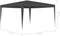 vidaXL - Partytent - professioneel - 90 - g/m² - 4x4 - m - antraciet