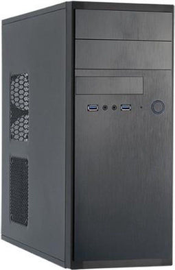 Chieftec HQ-01B-OP - Midi-Toren - ATX Micro-ATX - Zwart