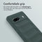 imoshion Hoesje - Geschikt voor Google Pixel 7a - EasyGrip Backcover - Donkergroen