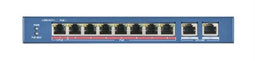 Hikvision DS-3E0310HP-E - Unmanaged PoE-switch - 10 poorts 1x Hi-PoE 7x PoE 100m