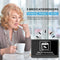 TTD® Dementieklok XXL - Kalenderklok - 10 Inch HD Scherm - Wi-Fi - Zwart