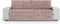 Bankbedekking Eysa TURIN Roze 100 x 110 x 115 cm