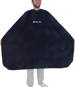 Kapperscape Eurostil Zwart (145 x 160 cm)