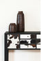 Vaas Home ESPRIT Bruin Zwart Hars Koloniaal 20 x 20 x 48 cm