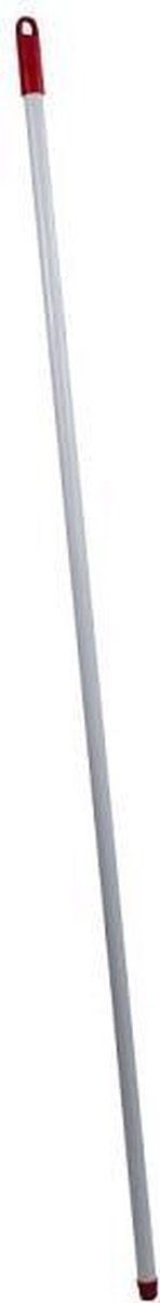 Metalen Bezemsteel - 140 cm - Ø21 mm - Wit