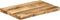 vidaXL - Tafelblad - met - natuurlijke - rand - 70x40x3,8 - cm - massief - mangohout