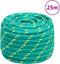 vidaXL - Boottouw - 20 - mm - 25 - m - polypropyleen - groen