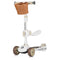 Lionelo Franky - Kinderstep 2in1 - LED wielen - Tot 50kg - Beige