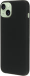 Mobiparts iPhone 15 Plus - Silicone Cover - Soft-touch - Zwart