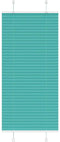 vidaXL - Plisségordijn - 65x100 - cm - stof - 64,4 - cm - polyester - plissé