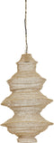 Light & Living Hanglamp Nakisha - Zand - Ø40cm - Modern - Hanglampen Eetkamer, Slaapkamer, Woonkamer