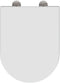 vidaXL - Snelle - Aflaat - Toiletzitting - met - Zachte - Sluiting - in - Duroplast - Wit