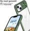 imoshion Hoesje Geschikt voor iPhone 13 Hoesje - imoshion Camslider Backcover - Donkergroen