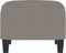 vidaXL - Voetenbank - 60x50x41 - cm - stof - taupe