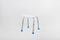 Atlantis Contour douchekruk - Aluminium - Hoogte instelbaar - Wit