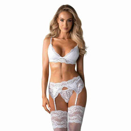 Kanten Ondergoed Set Obsessive 810-SEG-2 S/M