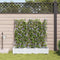vidaXL - Tuinplantenbakken - met - Water - Irrigatiesysteem - - - 3 - Stuks - - - Wit