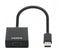 Manhattan 1080p - USB-A naar HDMI Adapter - HDMI 1.4 - Zwart