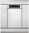 Whirlpool WSFO 3O34 PF - Vrijstaande vaatwasser 45cm - 8p 10 couverts 44 dB(A) - RVS