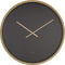 Zuiver Time Bandit Klok/ Wandklok Rond 60 cm Zwart/Goud