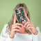 iMoshion Hoesje Geschikt voor Samsung Galaxy S9 Hoesje Siliconen - iMoshion Design hoesje - Groen / Roze / Tropical Jungle