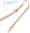 Telefoontasje Dames Crossbody - iMoshion Vegan Lederen Telefoontasje Crossbody - Universeel Schoudertasje telefoon - Beige