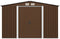vidaXL - Tuinberging - 257x205x178 - cm - staal - bruin