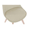 Stoel DKD Home Decor 48 x 54 x 82 cm Beige Polypropyleen Beukenhout