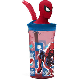Beker met Rietje Spider-Man CZ11338 3D