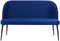 OSBY - Tweezitsbank - Marineblauw - Fluweel