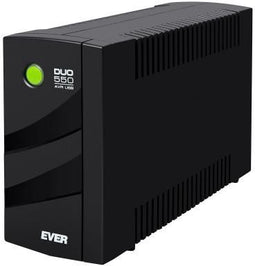 Ever DUO 550 AVR USB - UPS 550VA 330W - Ingangsvoltage 162-290V