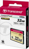 Transcend 400x - CompactFlash Card - 32GB - 90MB/s lezen 45MB/s schrijven