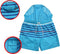 Pierre Cardin - Gestreepte Zwembroek - Heren - Blauw - Maat S