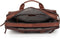 Spikes & Sparrow Leren Laptoptas 15.6 inch Bronco 401370 3-vaks Bruin