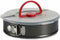 Taartplateau Met Deksel Zwart Rood Ijzer 27 X 7 X 27 Cm (12 Stuks)