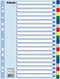 Tabbladen Esselte A4 11R PP 20-delig