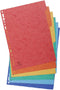 Tabbladen Exacompta 225x297mm 11-gaats 6-delig glanskarton