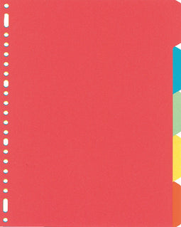 Tabbladen Kangaro 23-gaats PE405M 5-delig assorti karton - 50 stuks