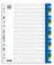 Tabbladen Oxford A4+ 11-gaats 1-31 PP kleur