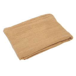 Table cloth Crinkle ocre Yellow / Cotton