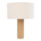 Table lamp Elyn Natural / Cotton / ceramic