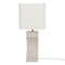 Table lamp Fiocco Sand / Ceramic