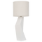 Table lamp Miyuki White / Ceramic / cotton