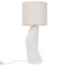 Table lamp Miyuki White / Ceramic / cotton