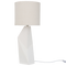 Table lamp Miyuki White / Ceramic / cotton