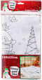 Tablecloth 240X135 cm Xmas Desi - kerst tafelkleed inkleurkleed