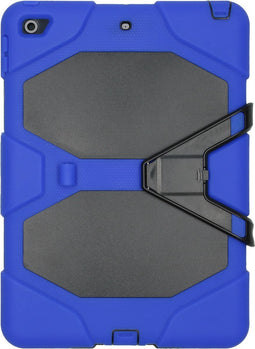 Tablet Hoes Geschikt voor Apple iPad 8 (2020) 8e generatie / Apple iPad 7 (2019) 7e generatie / Apple iPad 9 (2021) 9e generatie - Extreme Protection Army Backcover tablet - Blauw