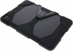 Tablet Hoes Geschikt voor iPad 5 (2017) 9.7 inch / iPad 6 (2018) 9.7 inch - Extreme Protection Army Backcover tablet - Zwart /Zwart