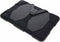 Tablet Hoes Geschikt voor iPad 5 (2017) 9.7 inch / iPad 6 (2018) 9.7 inch - Extreme Protection Army Backcover tablet - Zwart /Zwart