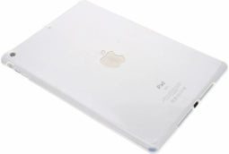 Tablet Hoes Geschikt voor iPad Air 1 (2013) - Softcase Backcover tablet - Transparant